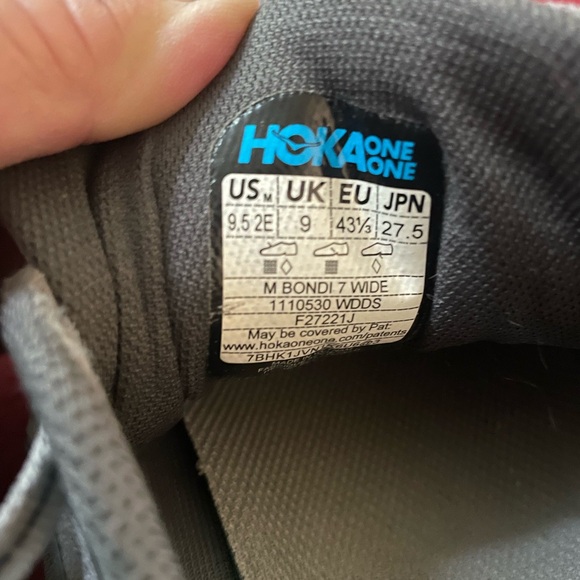 Hoka mens 9.5 extra wide - Picture 6 of 6
